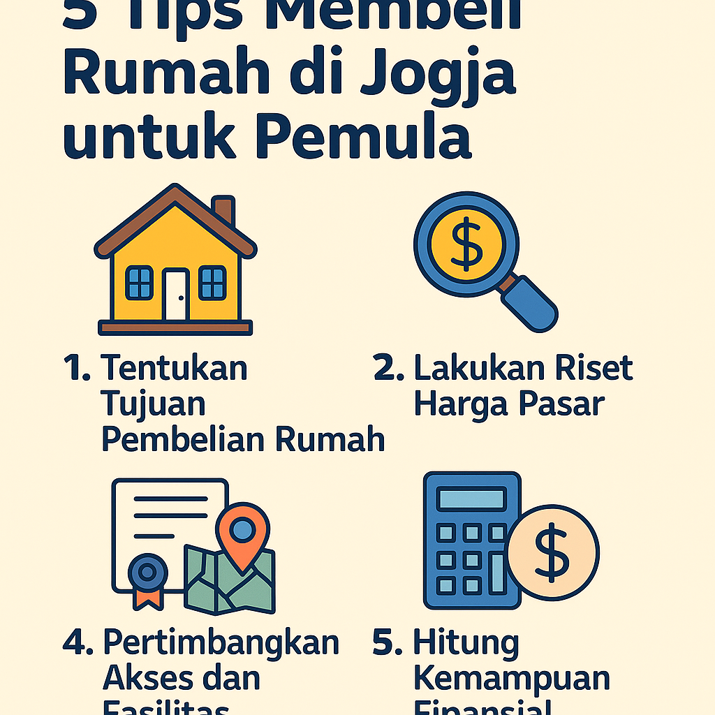 5 Tips Membeli Rumah di Jogja untuk Pemula
